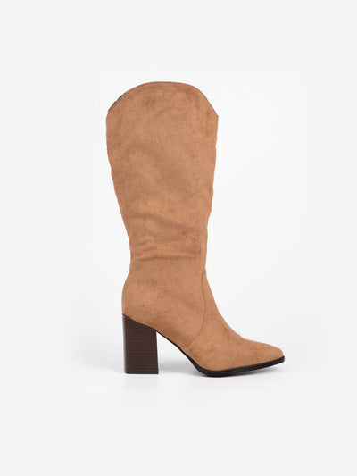 Bota Suede Camel - MMShoes