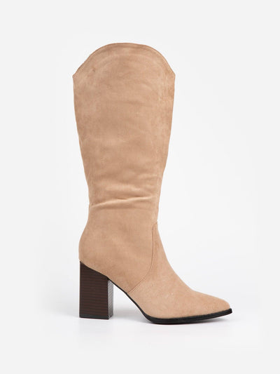 Bota Suede Beige - MMShoes