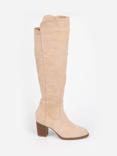 Bota High Beige - MMShoes