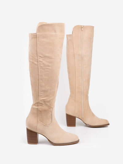 Bota High Beige - MMShoes