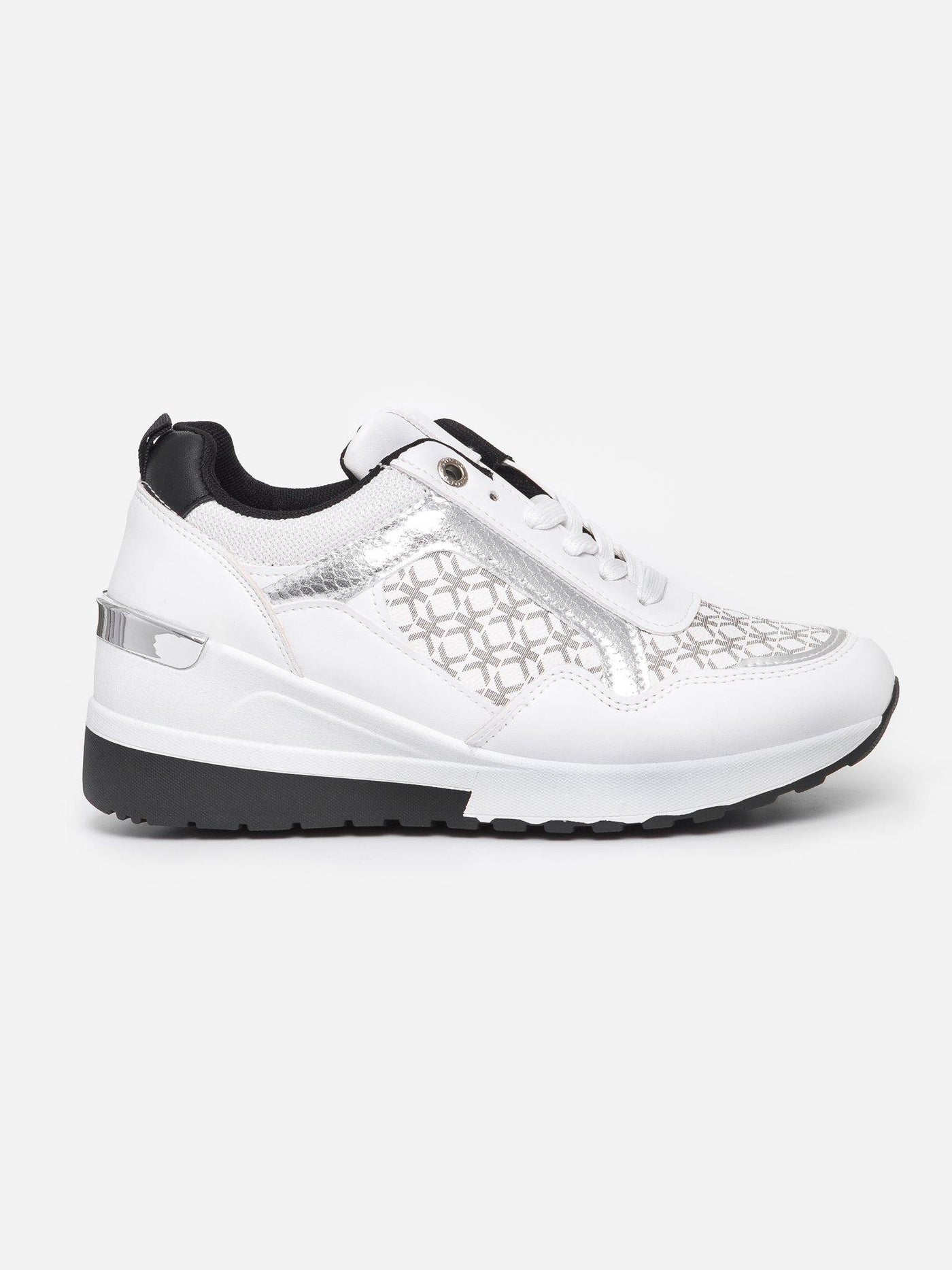 Sneaker Nature Cuña Blanco - MMShoes