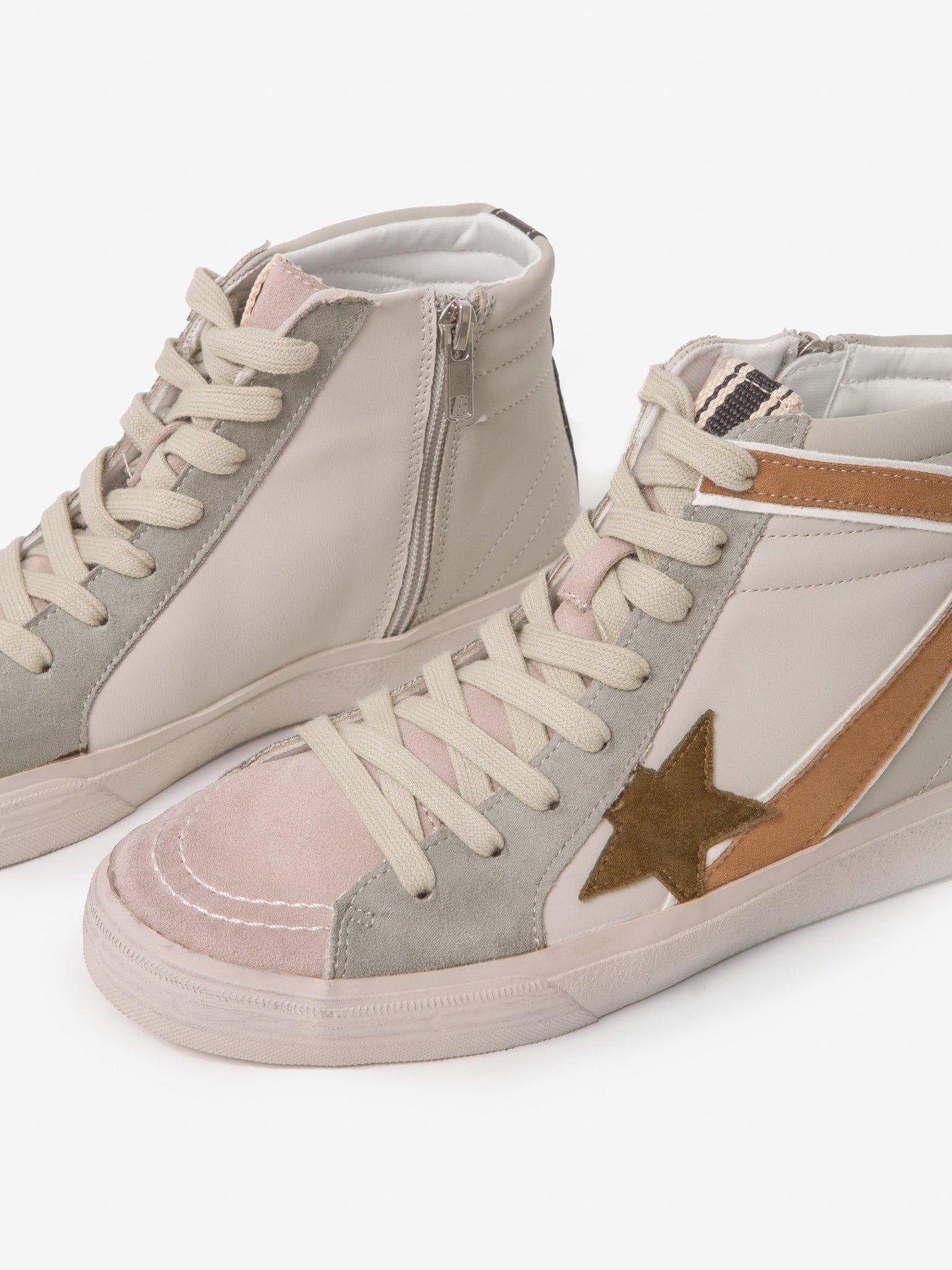 Bamba STAR Mid Cuero/Kaki - MMShoes