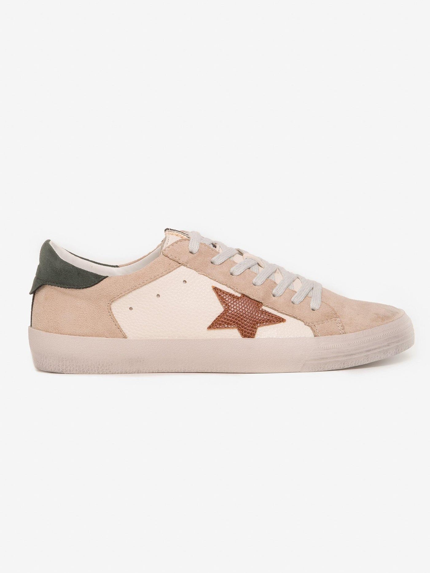 Bamba STAR Taupe/Verde - MMShoes