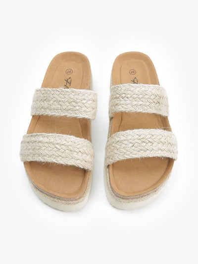 Sandalia Double Esparto - MMShoes