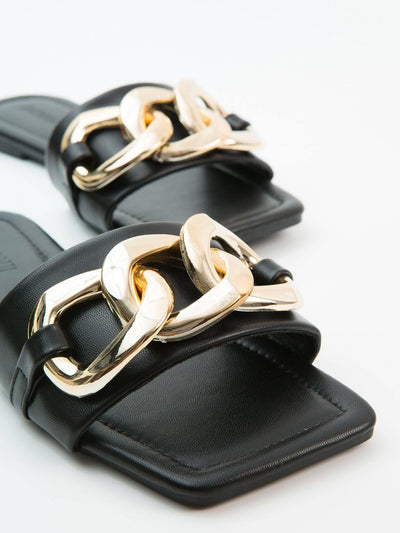 Sandalia Link Negro - MMShoes