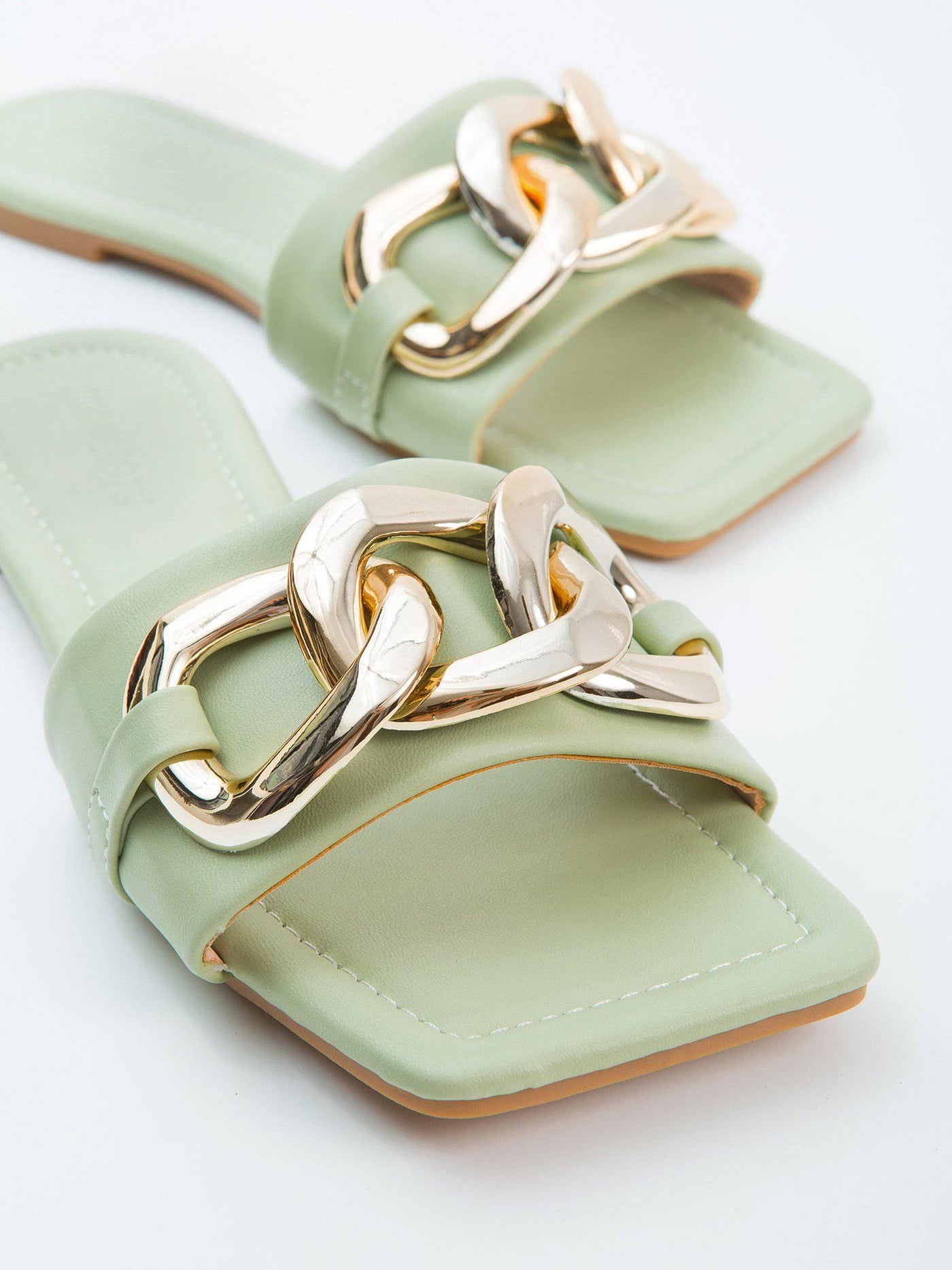 Sandalia Link Verde - MMShoes