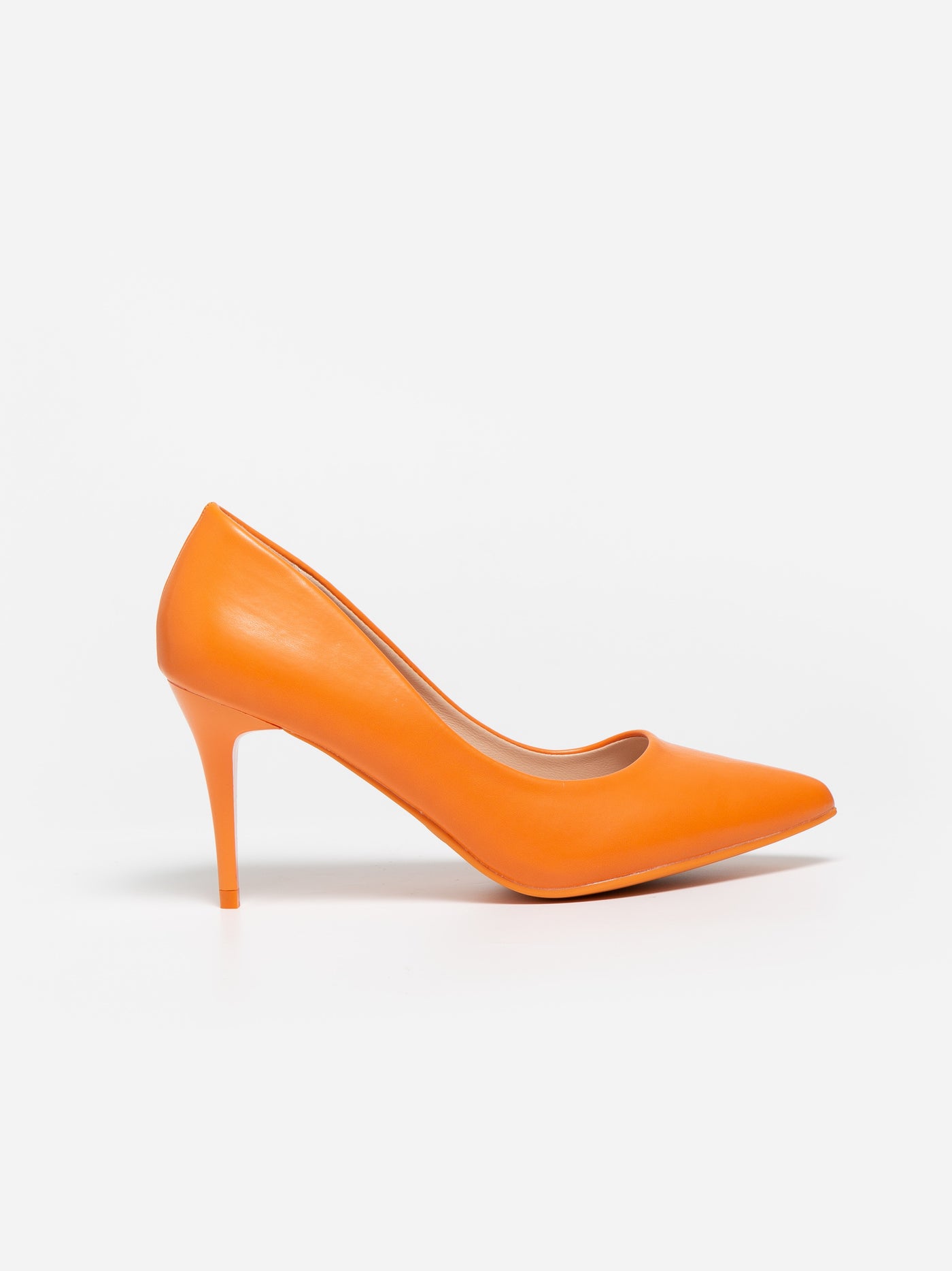 Zapato Tacón Naranja