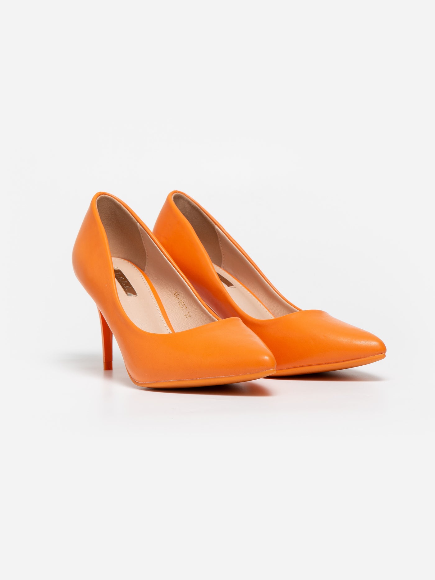 Zapato Tacón Naranja