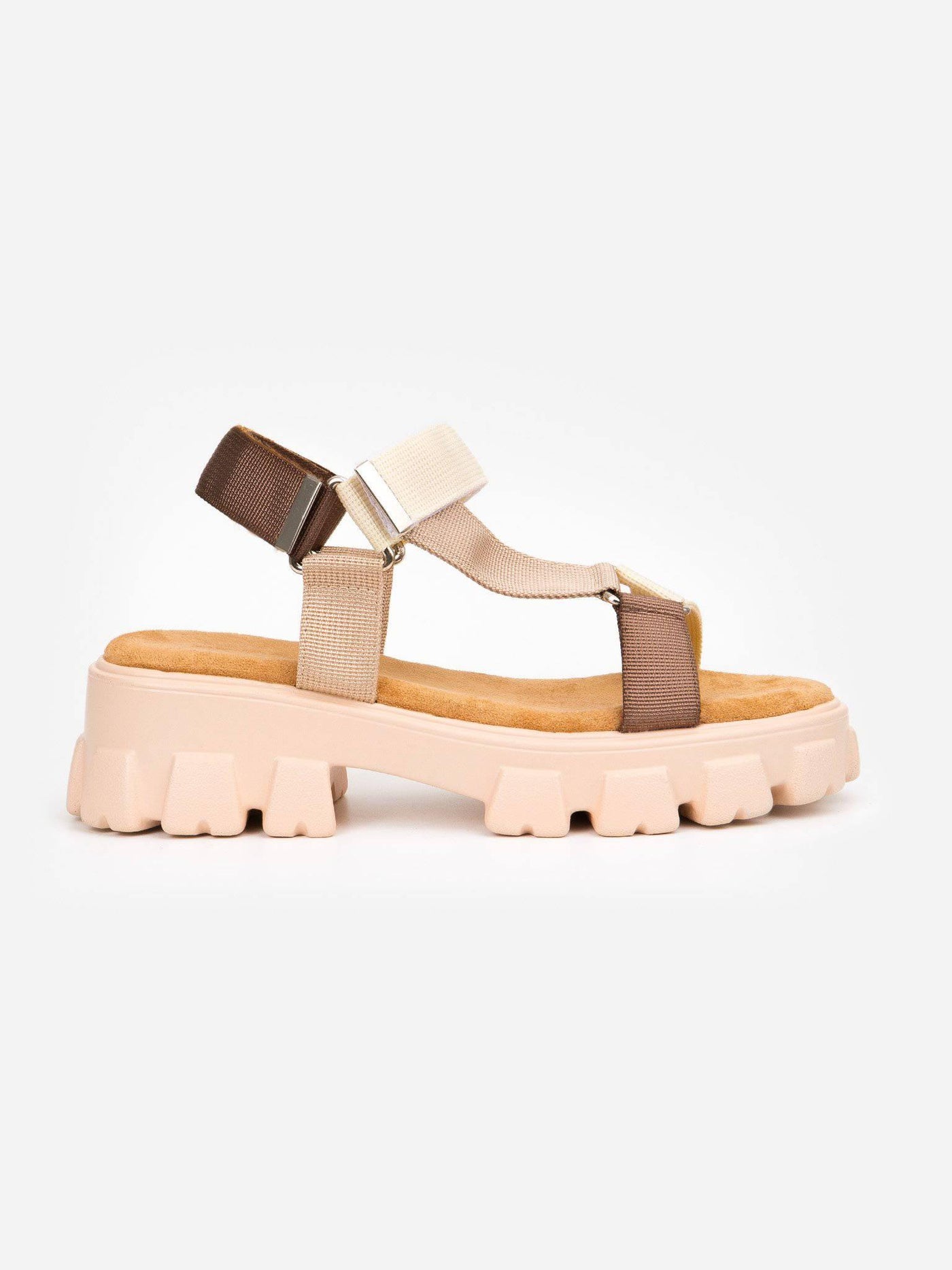 Sandalia Trucker Beige - MMShoes