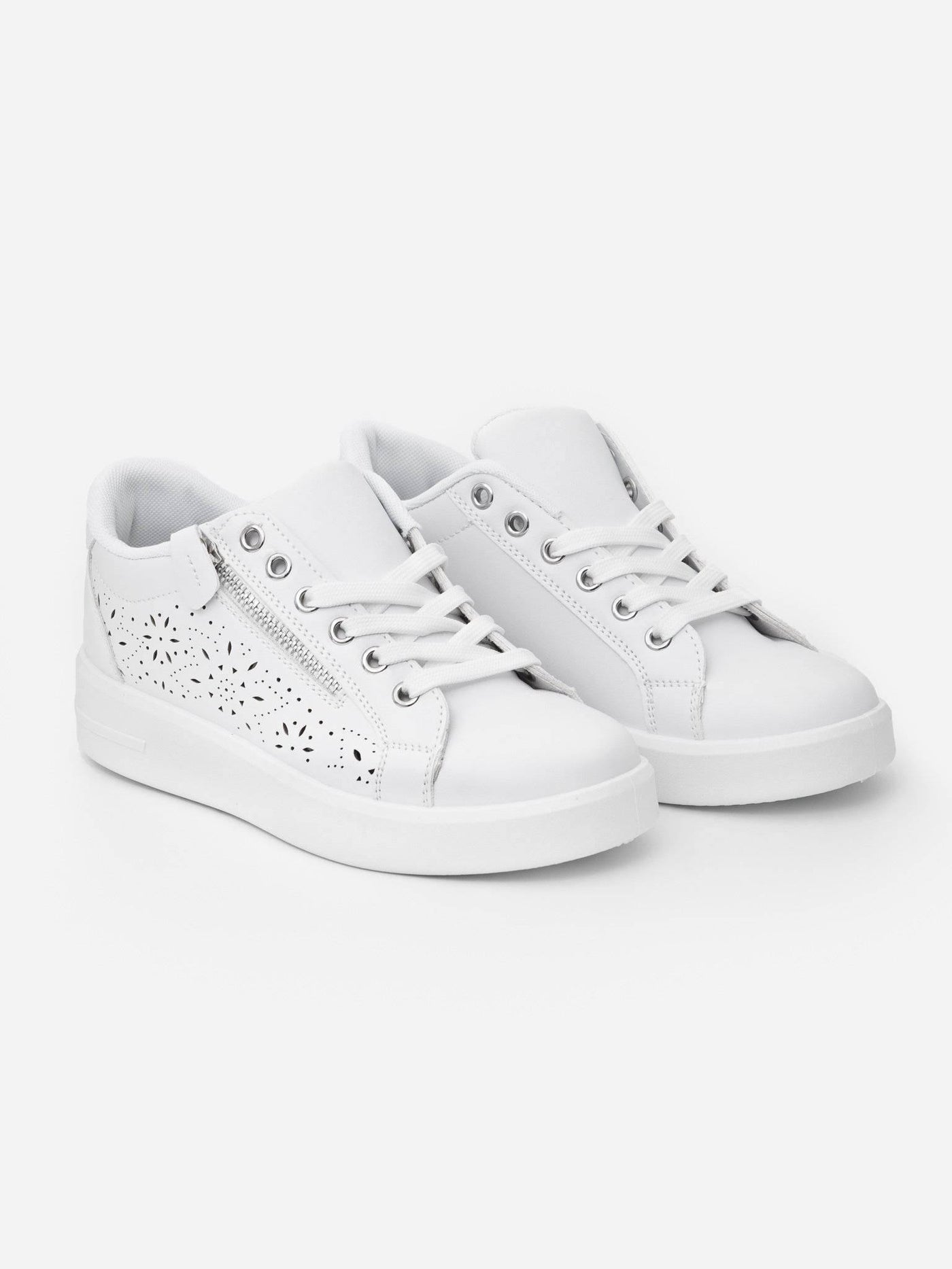 Zapatilla Cutout Blanco - MMShoes