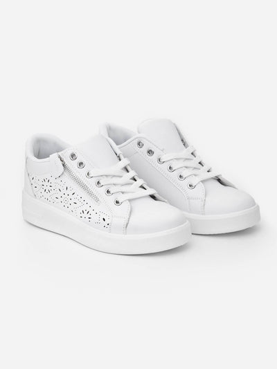 Zapatilla Cutout Blanco - MMShoes